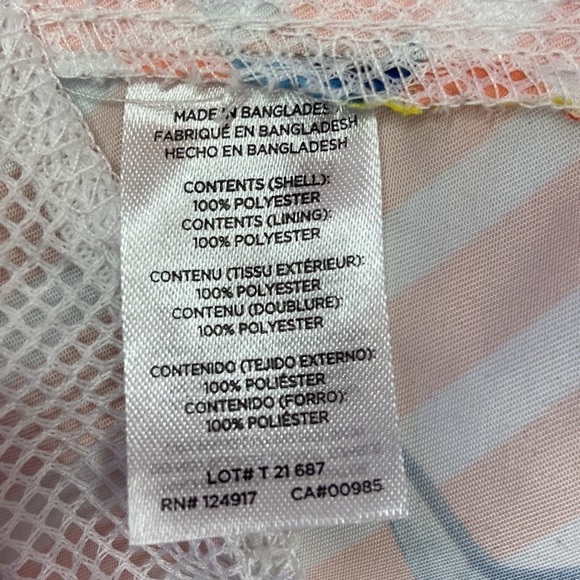 Trunks Surf & Swim Boys Shark Striped Print Swim Trunk Shorts Size XL - Picture 6 of 16